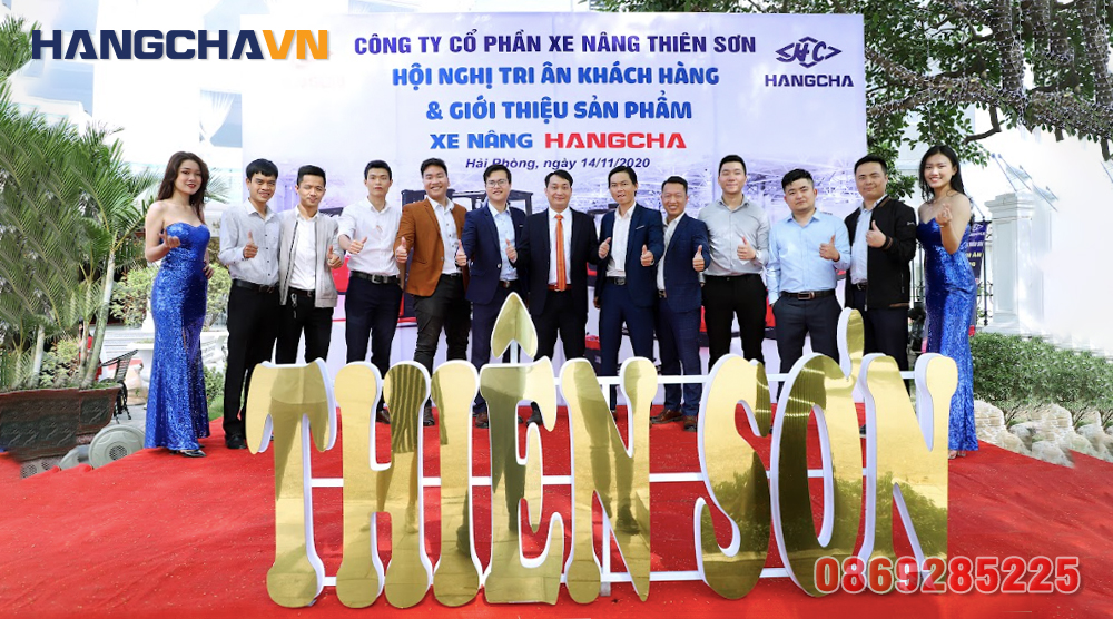 Công ty Thiên Sơn hiện đứng TOP đầu trên thị trường phân phối xe nâng hàng tại Việt Nam