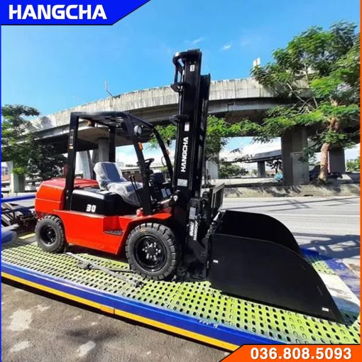 Xe nâng xúc lật 3 tấn
