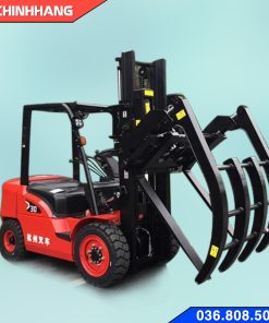 Xe nâng kẹp gỗ