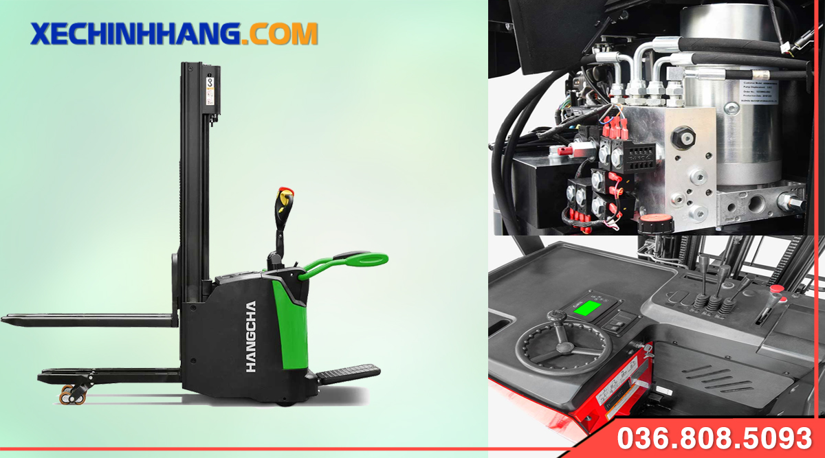 Công nghệ trên xe nâng đứng lái 1 tấn