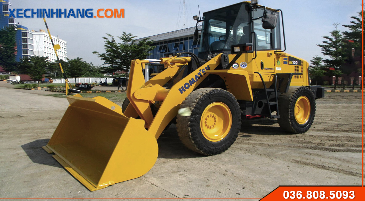 Xe xúc lật Komatsu WA100 chính hãng