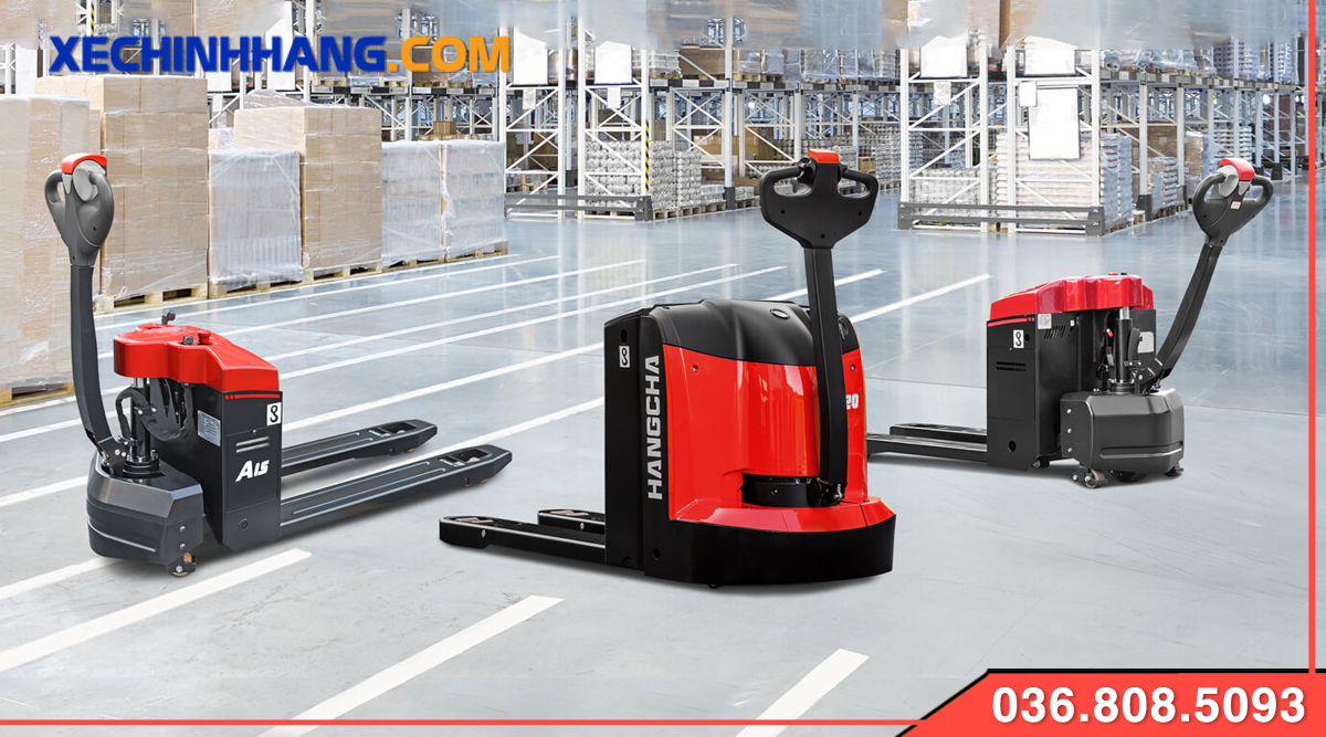 Các mẫu xe nâng tay điện thấp 1.5 tấn