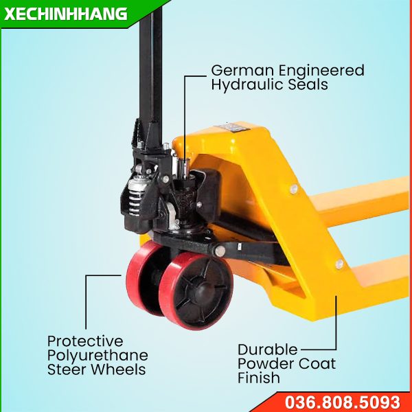 Cấu tạo Xe nâng tay thấp 1 tấn