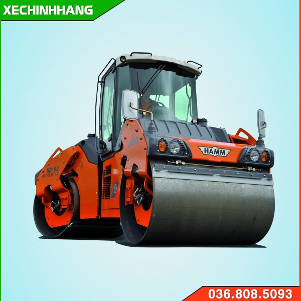 Máy Lu 9 Tấn bánh thép Hamm