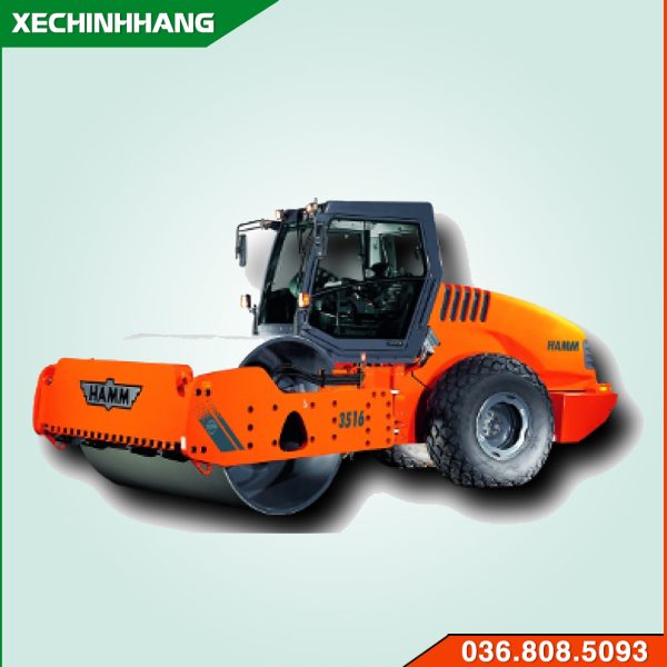 Máy Lu Bánh Thép 16 Tấn Ham 3516