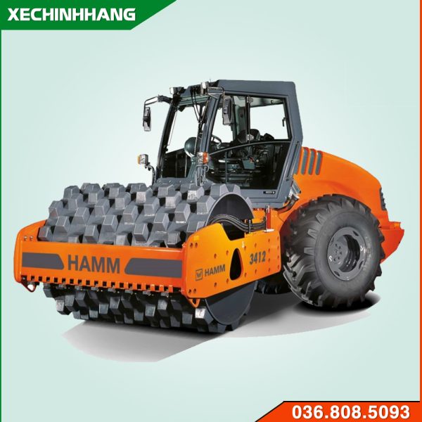 Máy Lu Bánh Thép 16 Tấn Hamm