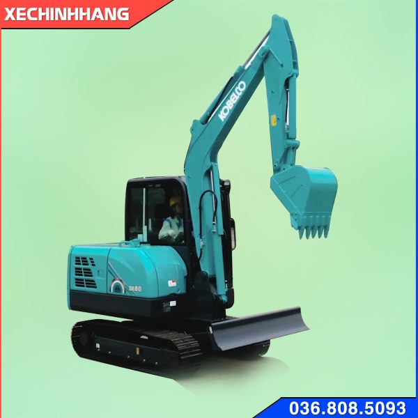 Máy xúc đào Kobelco SK60 bánh xích