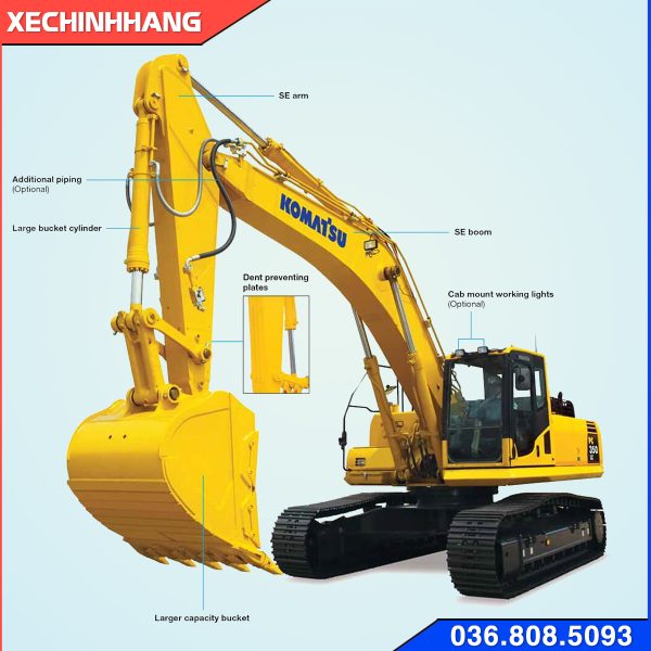 Máy xúc đào Komatsu 350