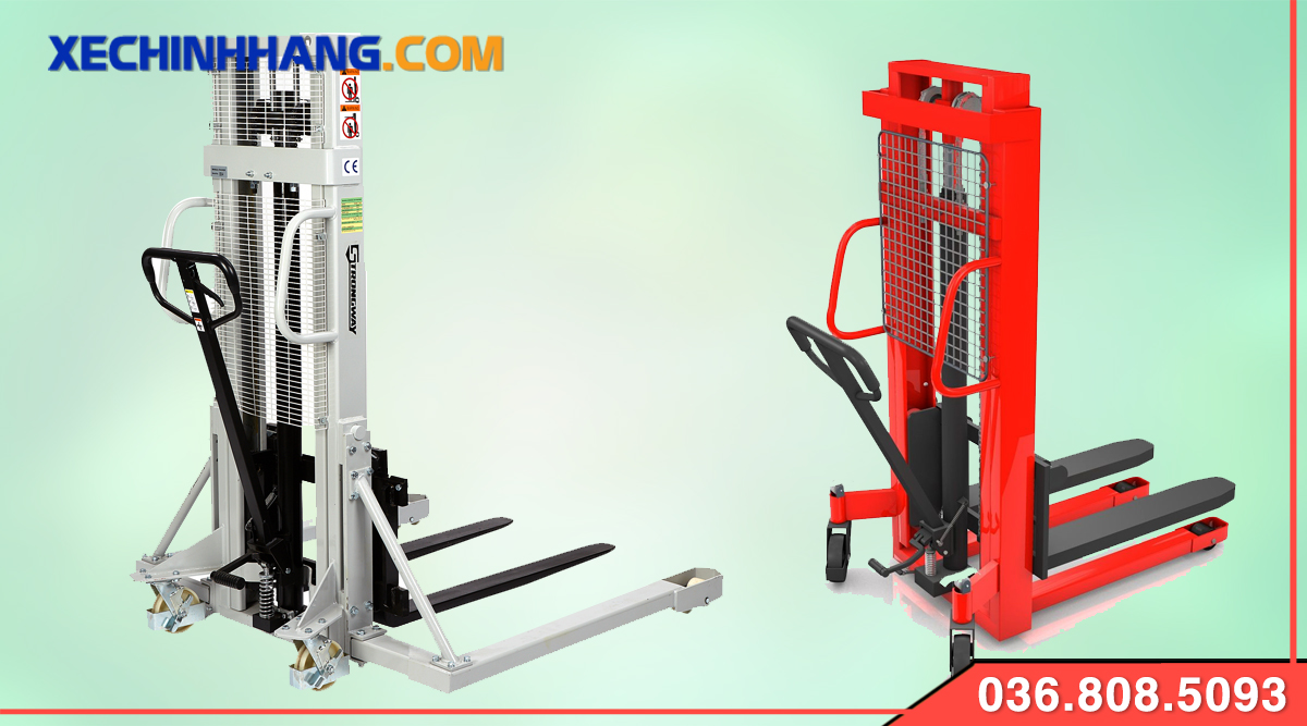 Xe nâng tay cao 1.5 tấn cao cấp