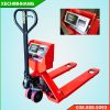 Xe nâng tay thấp 1 tấn gắn cân điện tử