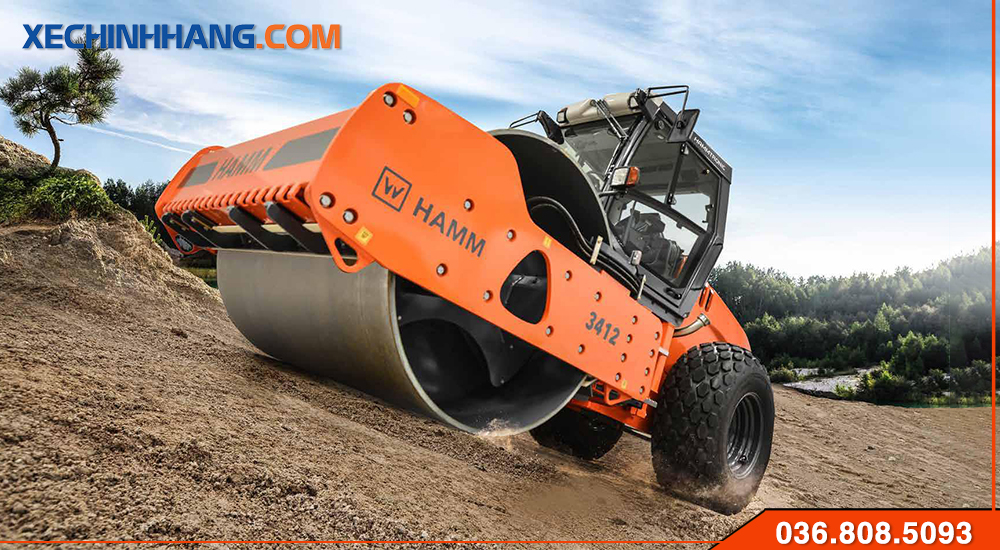 khả năng leo dốc của Máy Lu Bánh Thép 16 Tấn