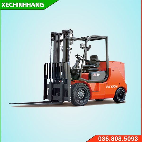xe nâng điện 4 tấn Heli bản thường