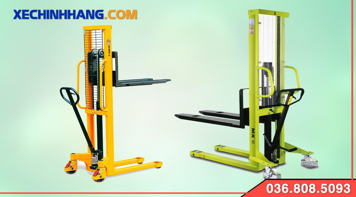 xe nâng tay cao mini 200kg cao cấp