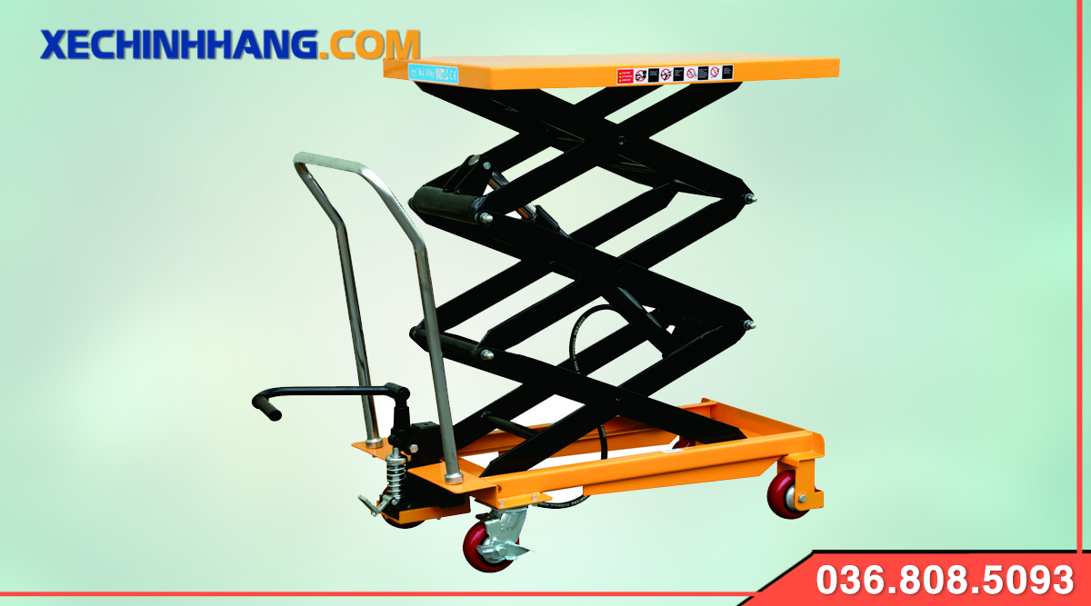 Bàn nâng thủy lực 1 tấn