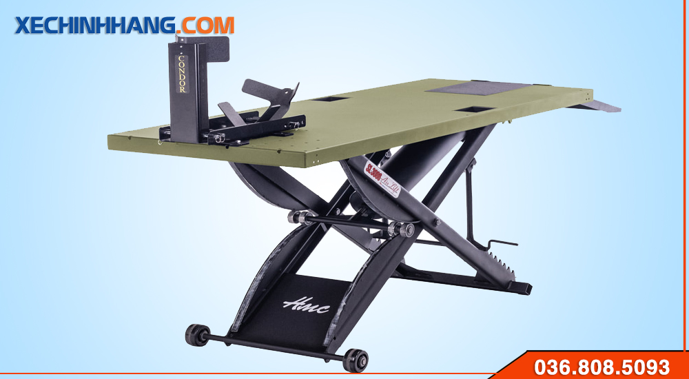 Bàn nâng xe máy cao cấp