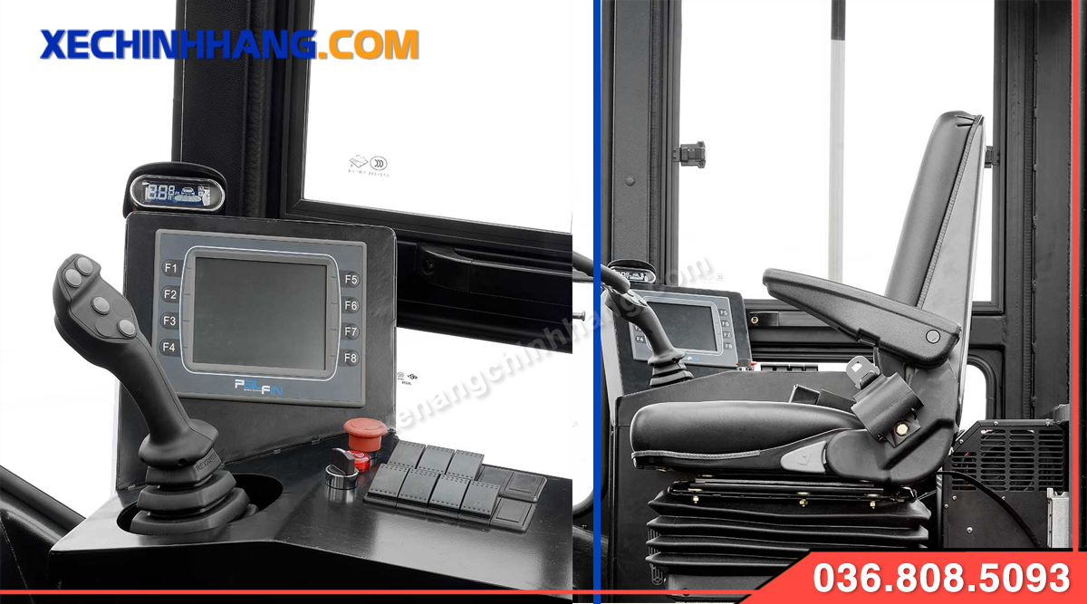 Tiện nghi trên xe nâng dầu 30 tấn