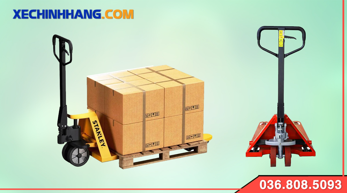 Ứng dụng của xe nâng tay thấp 2.5 tấn