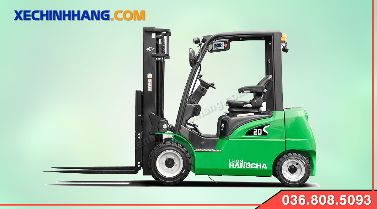 Xe nâng điện ngồi lái XC 2 tấn