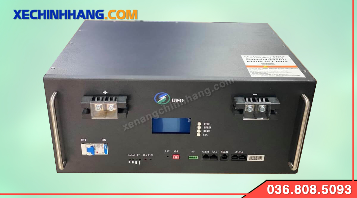 Pin Ltithium-ion 48V xe nâng
