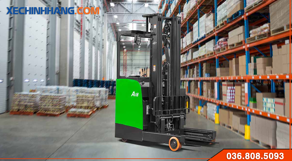 Xe nâng Reach truck 1.8 tấn