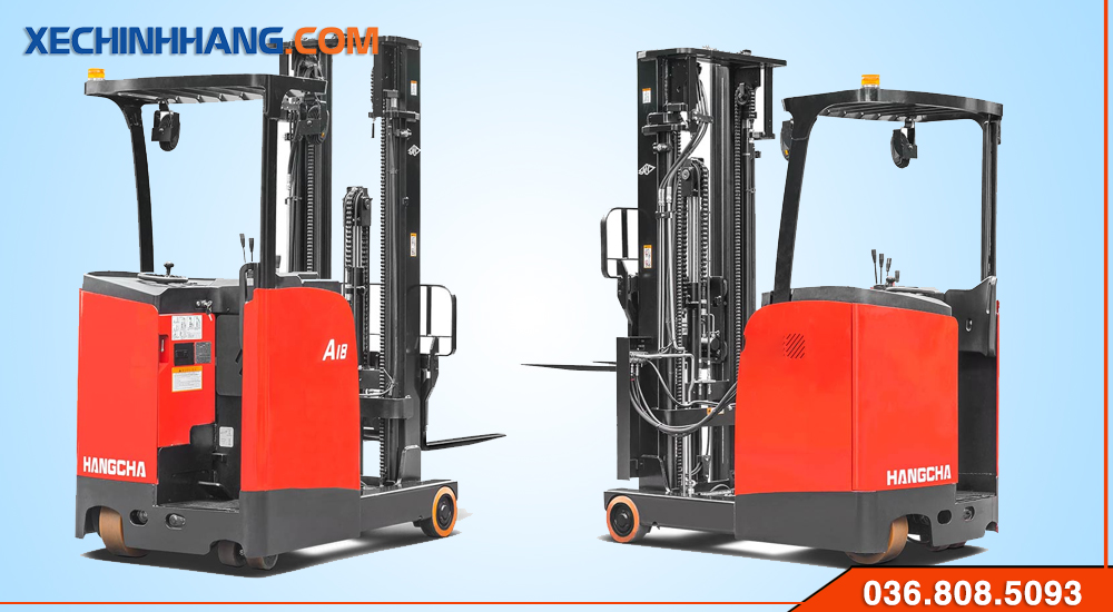Xe nâng điện đứng lái 1.5 tấn Reach Truck