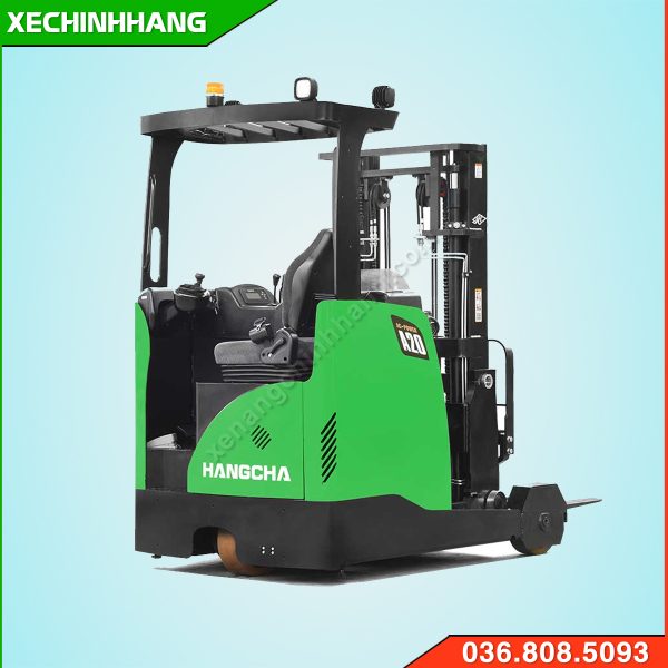 Xe nâng reach truck 2 tấn Lithium