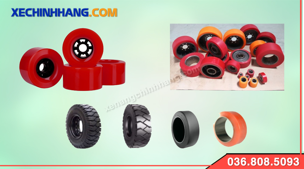Các loại bánh xe nâng hàng