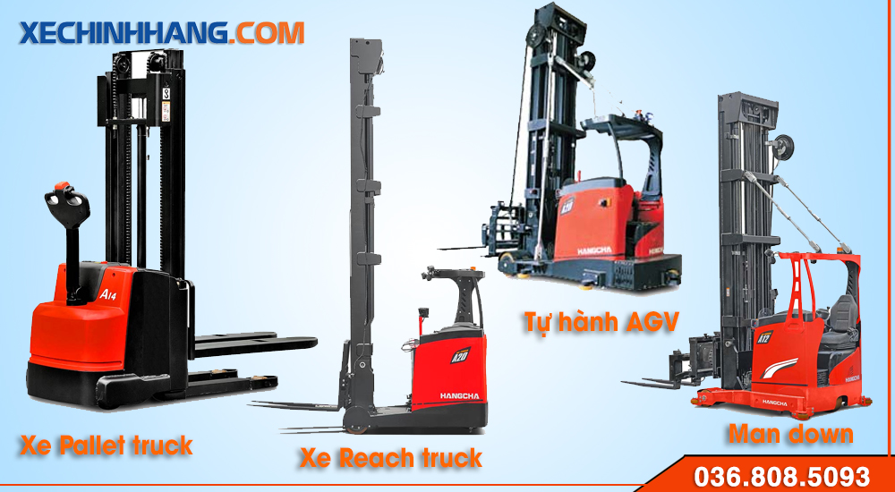 Các mẫu xe nâng điện cao 5m