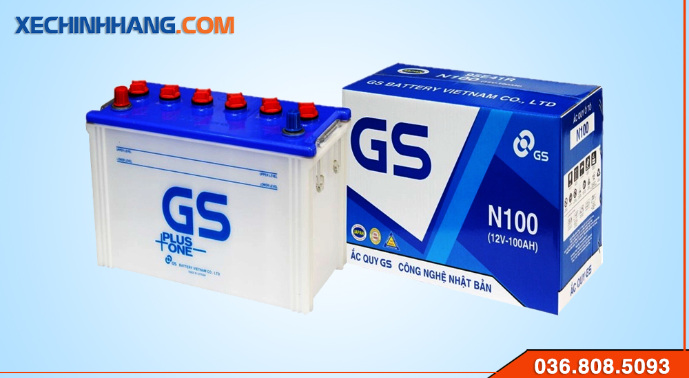 Đặc điểm của Ắc quy GS 12V 100Ah N100