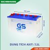 Kích thước Ắc quy GS 12V 100Ah