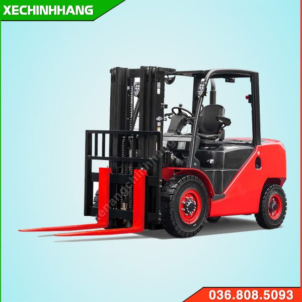 Ngoại hình xe nâng dầu 4 tấn Hangcha