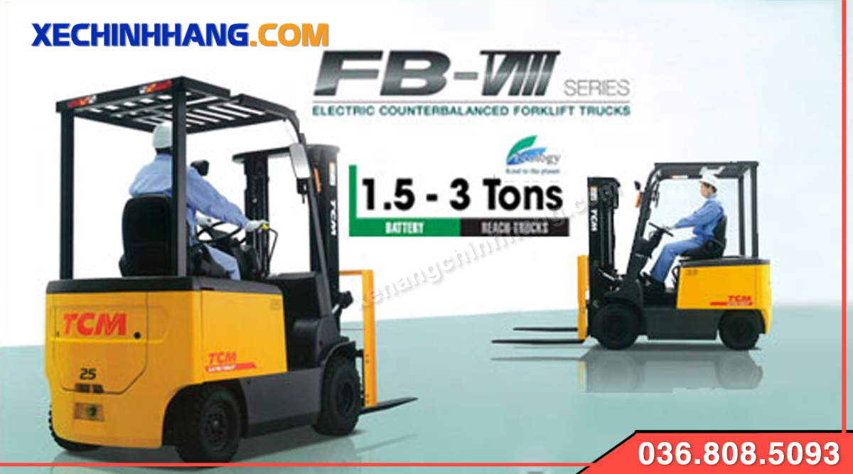 Xe nâng dầu 1.5 tấn TCM