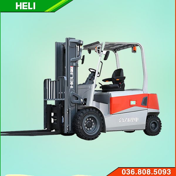 Xe nâng điện Heli 4 tấn