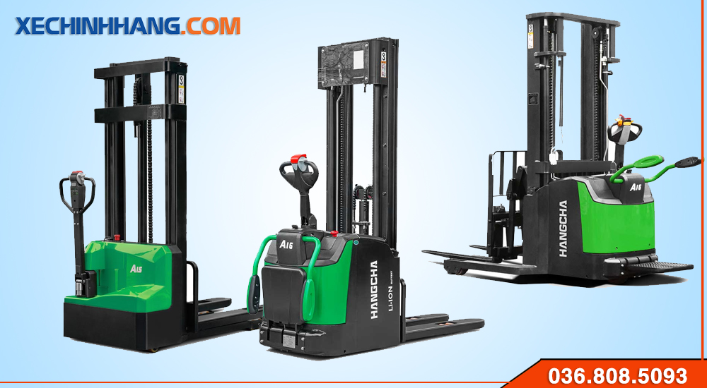 Xe nâng tay điện cao 5m
