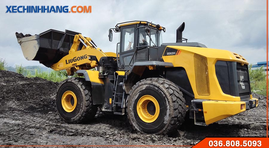 Máy xúc lật Liugong 890H mới 100%