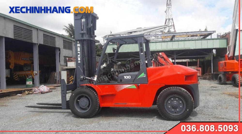 Xe nâng dầu diesel 10 tấn