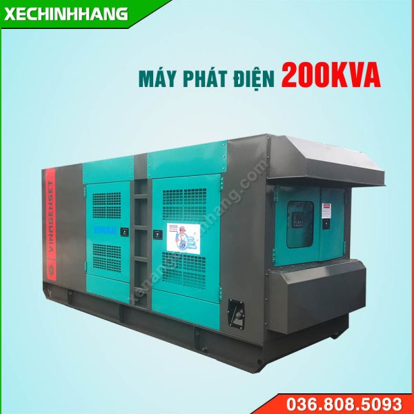 Cho thuê máy phát đện 200kva