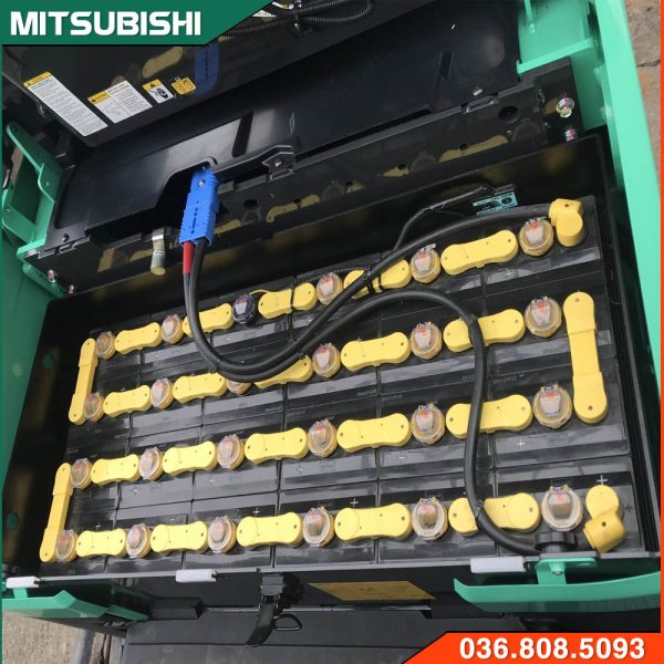 Ắc quy xe nâng điện 2.5 tấn Mitsubishi cũ