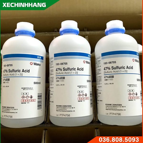 Axit châm bình ắc quy khô