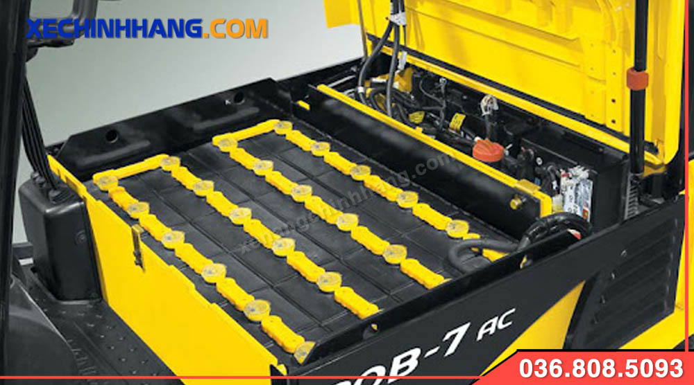 Binh ac quy xe nang dien ngoi lai