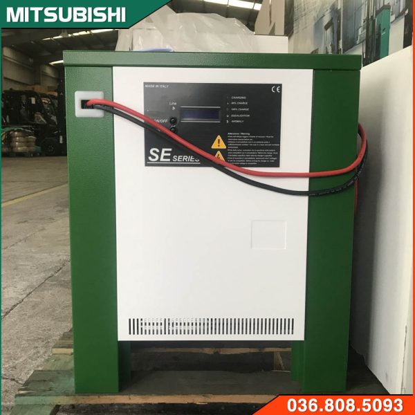 Bộ sạc xe nâng điện mitsubishi 2.5 tấn cũ