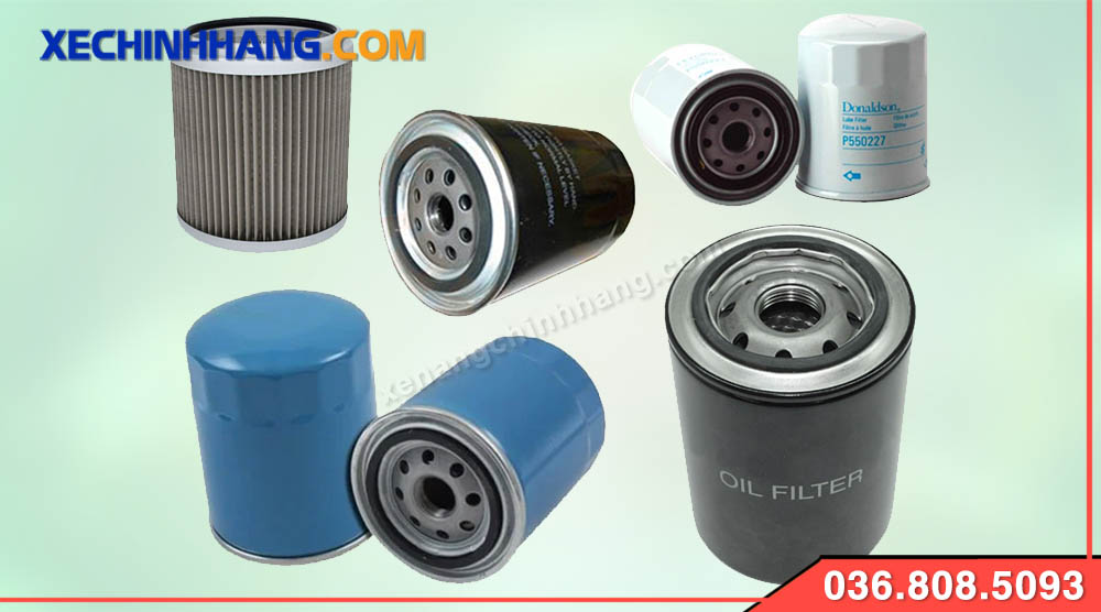 Các loại lọc dầu xe nâng