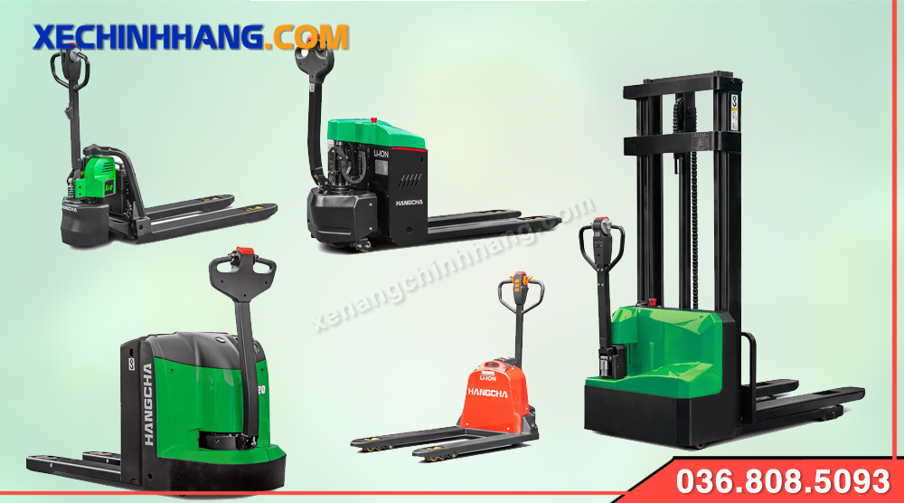 Các mẫu xe nâng tay điện 1 tấn