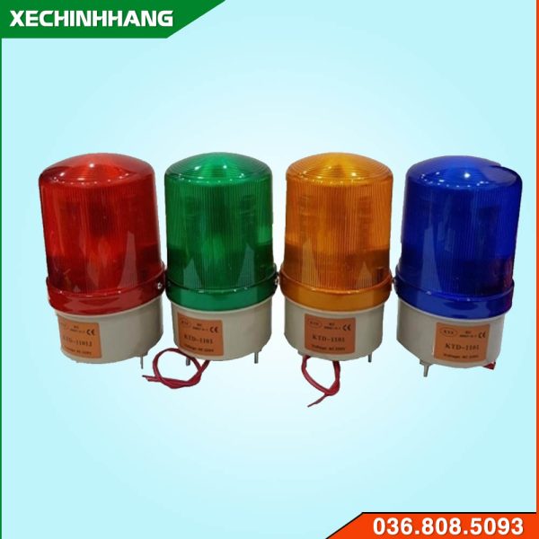 Đèn cảnh báo pin-dây kết hợp