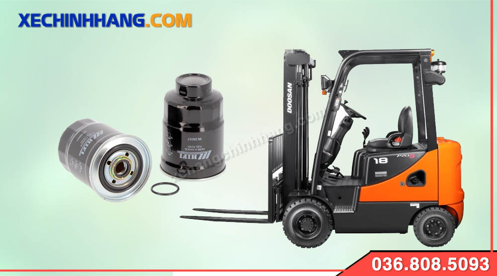 Lọc dầu diesel cho xe nâng