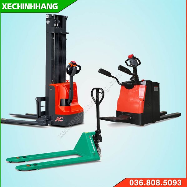 Xe nâng tay cũ 1 tấn
