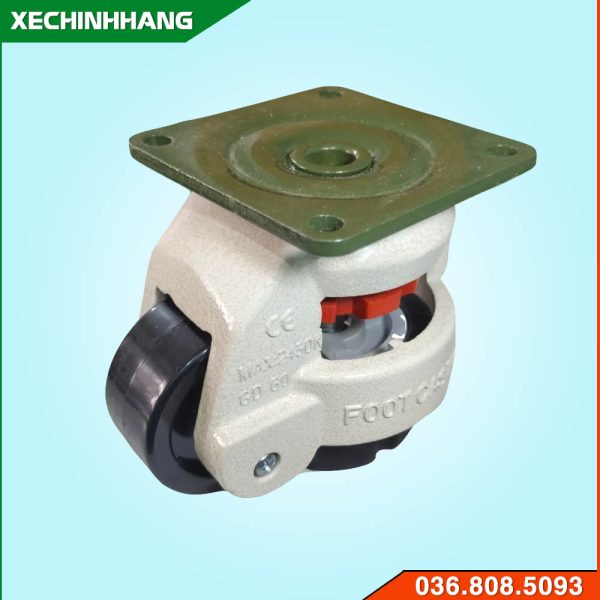 Bánh xe chịu tải 1000kg trụ cố định