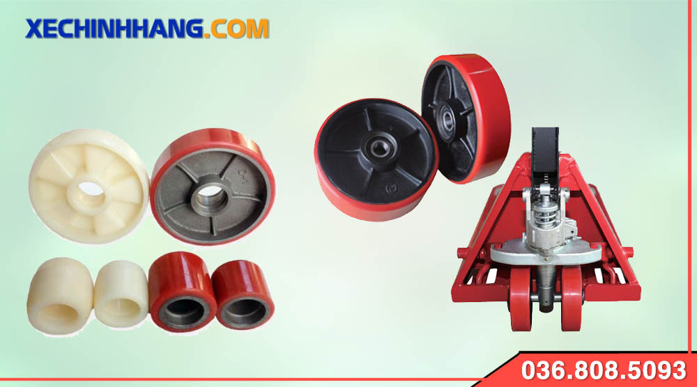Bánh xe nâng tay 180x50 2