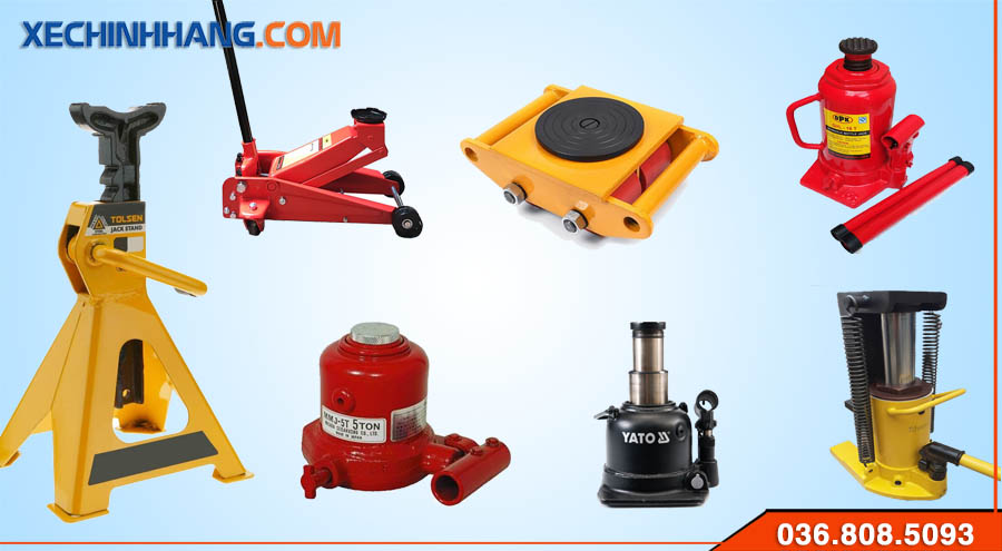 Các loại con đội thủy lực