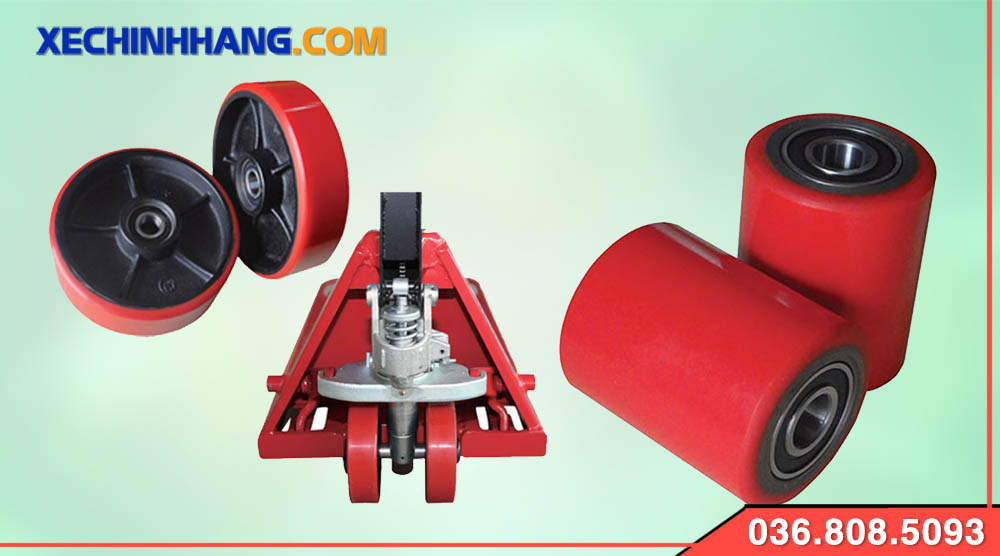 Các mẫu bánh xe nâng tay thấp